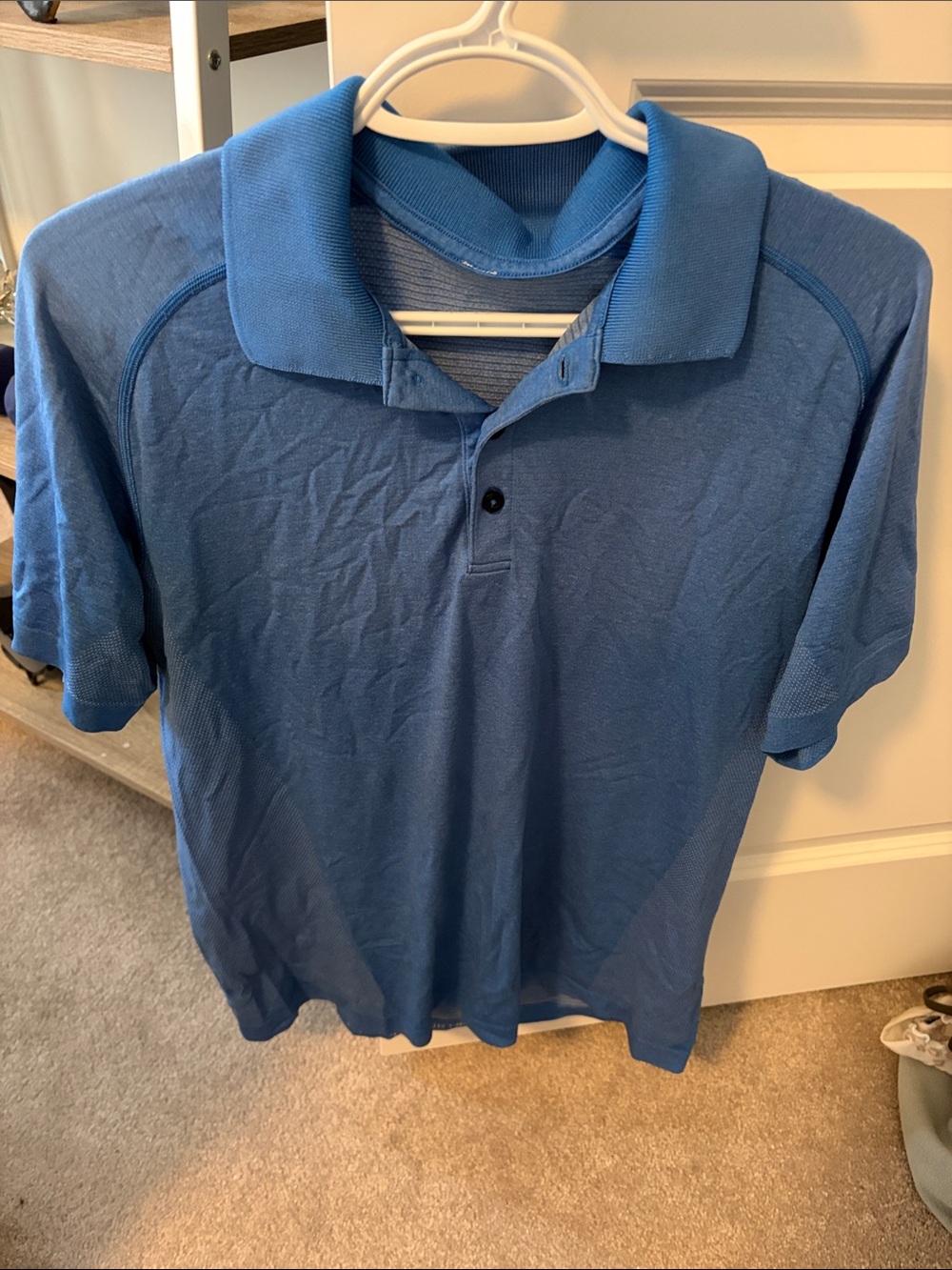Lululemon Classic Men's Blue Shirt